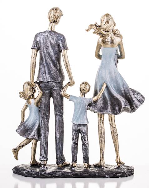 Elegancka Figurka Rodzina 26 cm
