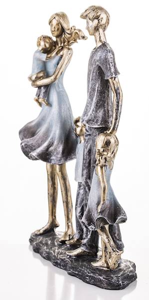 Elegancka Figurka Rodzina 26 cm