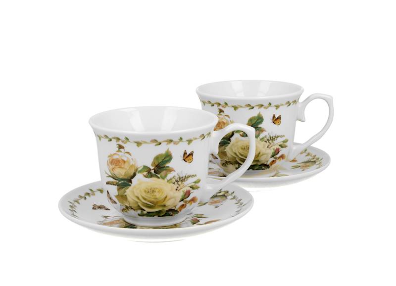 Komplet 2 Filiżanek za Spodkiem 250 ml Edith