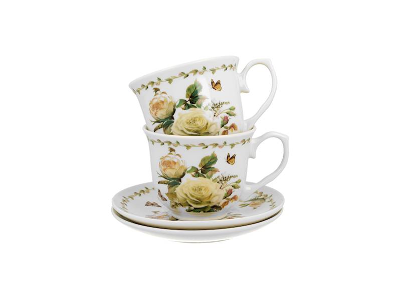 Komplet 2 Filiżanek za Spodkiem 250 ml Edith