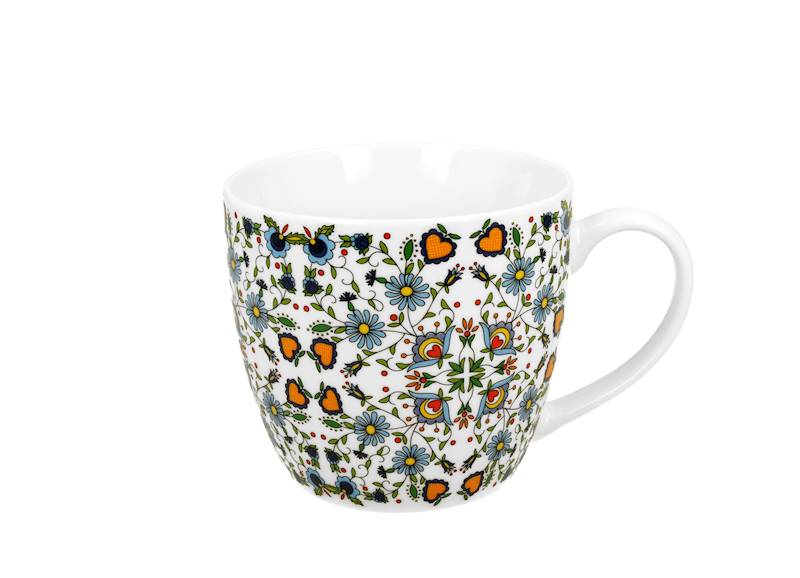 Porcelanowy Kubek Etno 460 ml