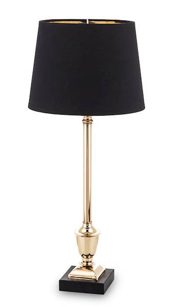 Lampa Stołowa Czarna