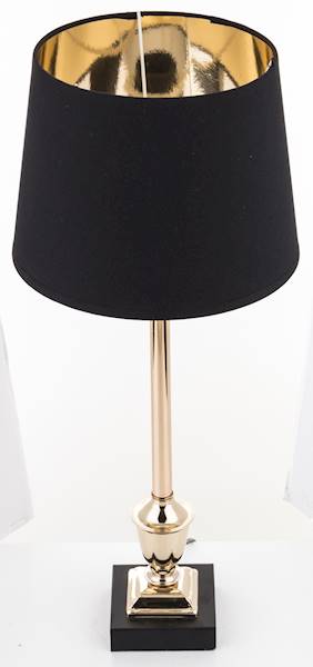 Lampa Stołowa Czarna