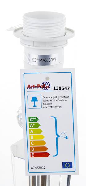 Lampa Dekoracyjna Złota 64 cm