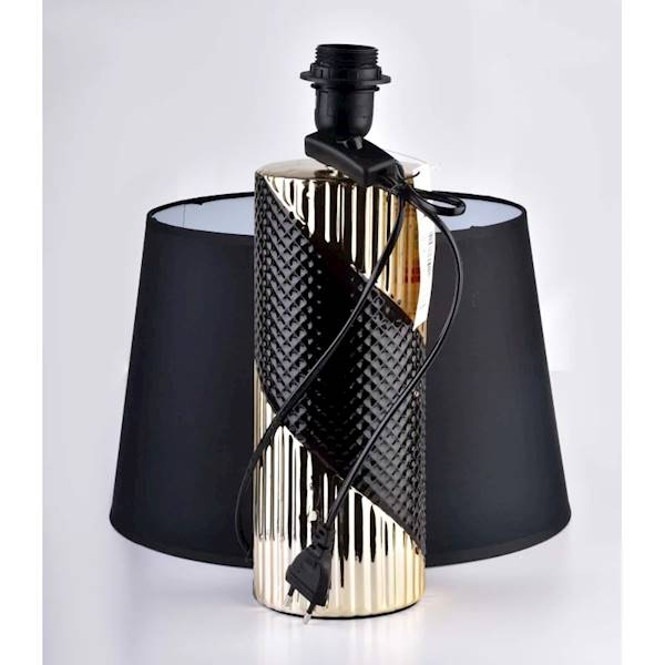 Lampa Dekoracyjna Czarno - Złota