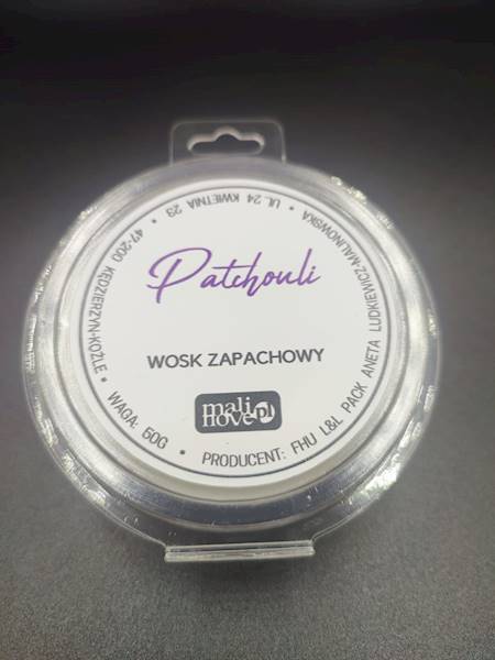 Wosk sojowy 50g 6 kostek Patchouli