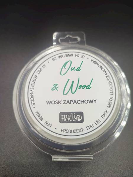 Wosk sojowy 50g 6 kostek Oud&Wood