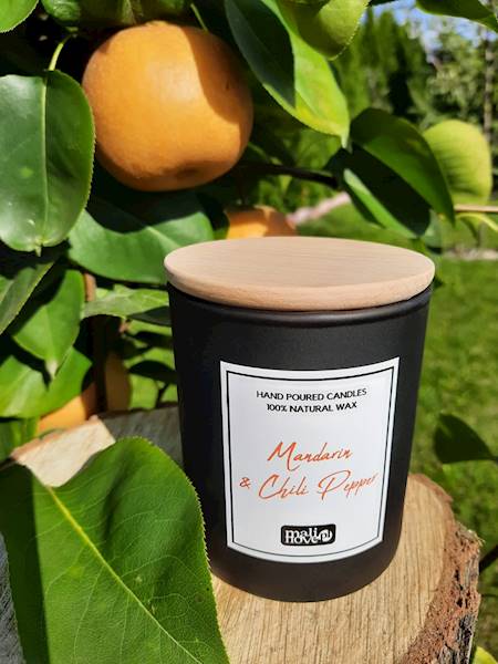 Świeca sojowa MANDARIN & CHILLI PEPPER 250ml