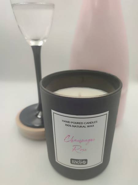 Świeca sojowa CHAMPAGNE ROSE 250ml