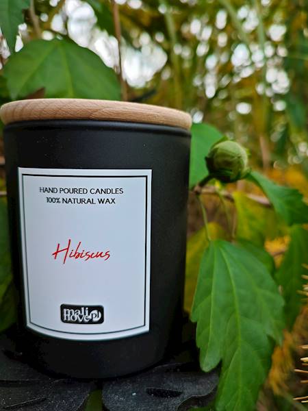 Świeca sojowa HIBISCUS 250ml