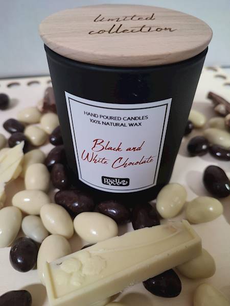 Świeca sojowa BLACK&WHITE CHOCOLATE 250ml