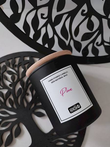 Świeca sojowa PLUM 250ml