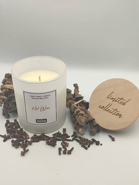Świeca sojowa HOT WINE 250ml