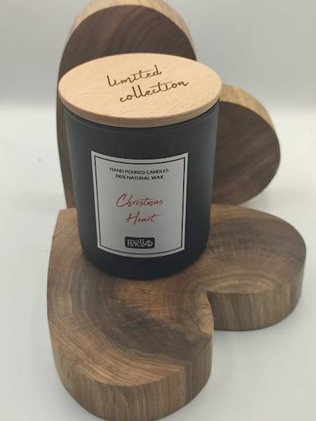 Świeca sojowa CHRISTMAS HEART 250ml