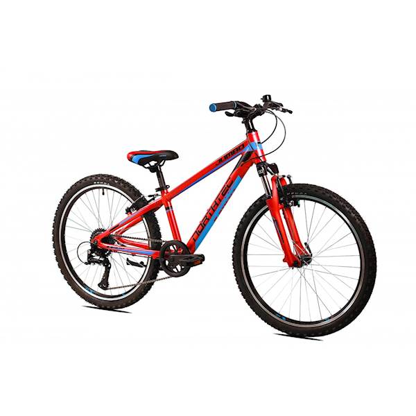 Rower Northtec Jumbo 24" VB 1x8 czerw nieb 2.12"