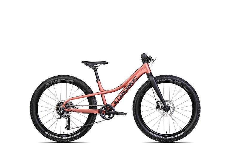 Rower Unibike Rock 24" koralowy 12"