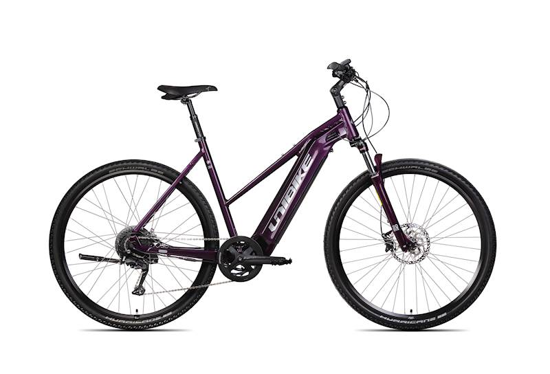 Rower Unibike E-Bike 28" Falcon LDS burgundowy 19"