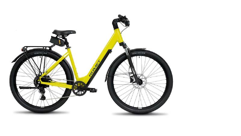 Rower Romet E-MODECO SUV 1.0 limonka 19"