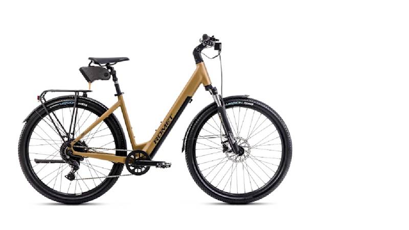 Rower Romet E-MODECO SUV 1.0 złoty 19"