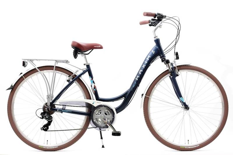 Rower Maxim Miejski 28" MC 1.6.7 fioletowy 18"