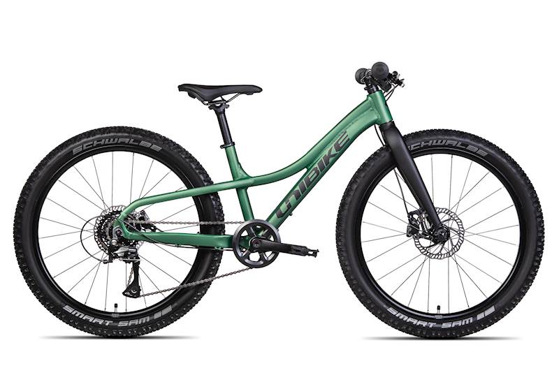 Rower Unibike Rock 24" zielony 12"