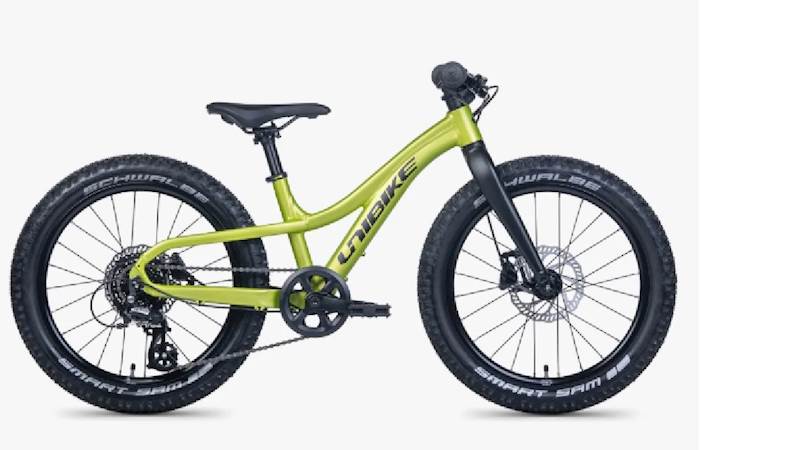 Rower Unibike Dart 20" limonkowy 11"