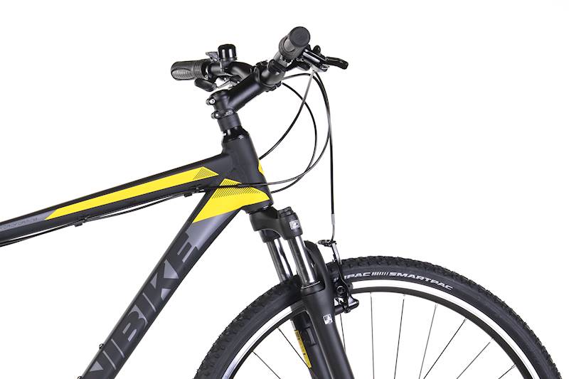 Rower Unibike Crossowy 28" Prime GTS czarny żółty 19"