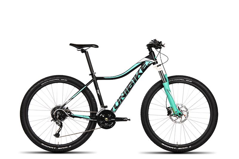 Rower Unibike MTB 27,5" Fusion Lady czarny turkusowy 15"