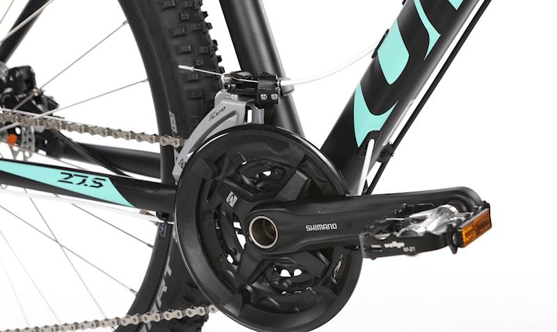 Rower Unibike MTB 27,5" Fusion Lady czarny turkusowy 15"
