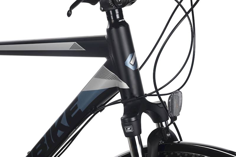 Rower Unibike Crossowy 28" Flash EQ GTS czarny grafitowy 17"