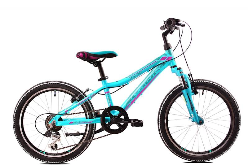 Rower Northtec Dziecięcy 20" Raido Junior turkusowy różowy 10"