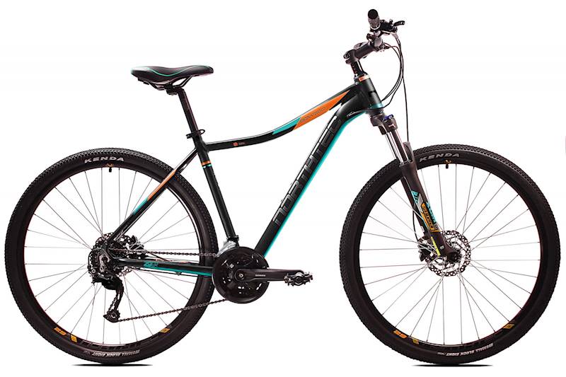 Rower Northtec MTB 29" Sowelo DB AL czarny pomarańczowy turkusowy 17"