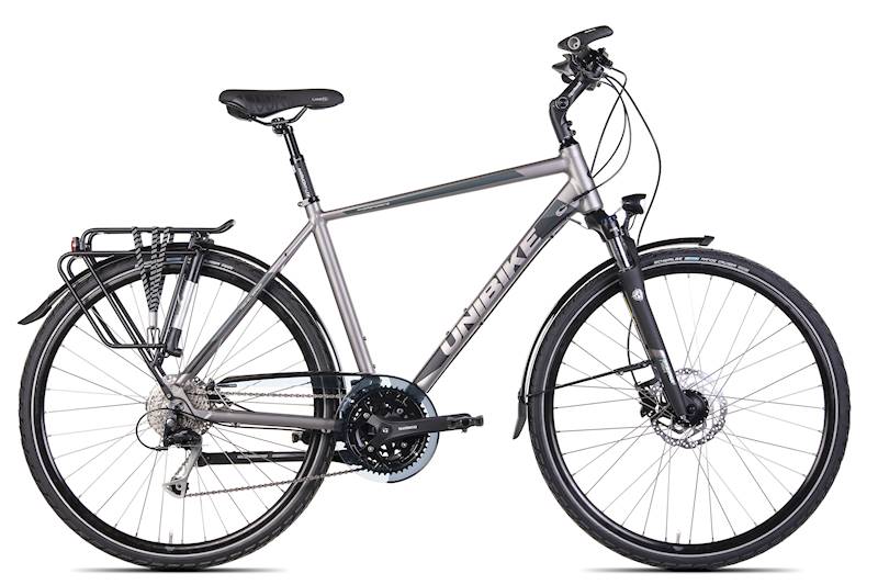 Rower Unibike Trekkingowy 28" Expedition GTS grafitowy czarny 19"