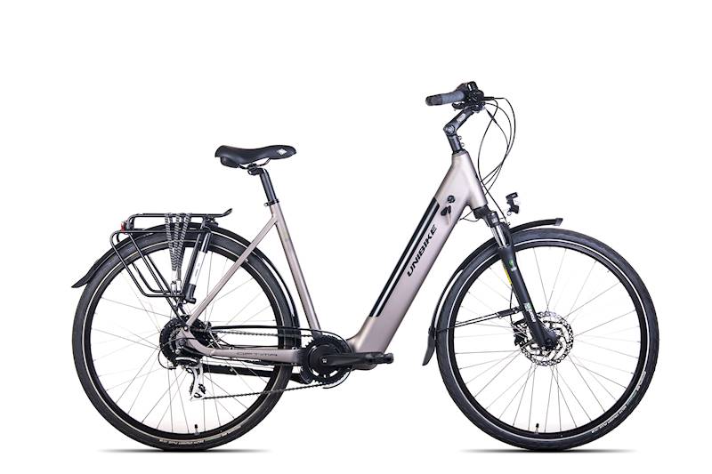Rower Unibike E-Bike 28" Optima grafitowy 17"