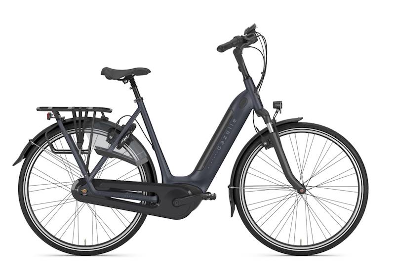 Rower Gazelle E-Bike 28" Grenoble C7+ HMB L53 Saturn blue H7