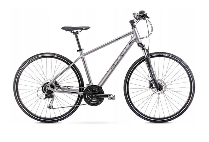 Rower Romet Crossowy 28" Orkan 5 M grafitowy czarny 20"