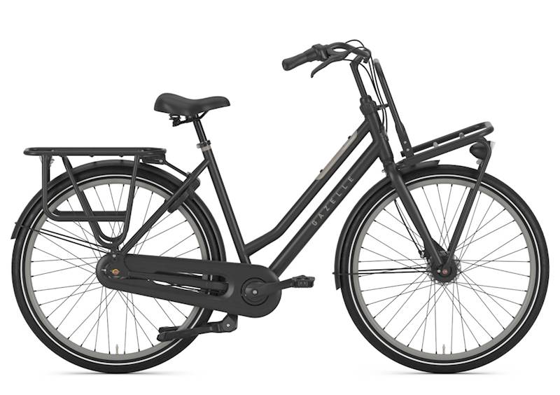 Rower Gazelle Miejski 28" HeavyDutyNL L49 Black T3