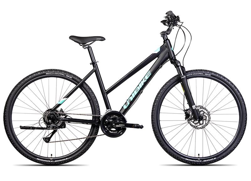 Rower Unibike Crossowy 28" Flash LDS czarny 17"