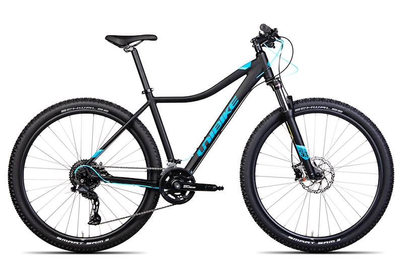 Rower Unibike MTB 29" Fusion Lady czarny turkusowy 19"