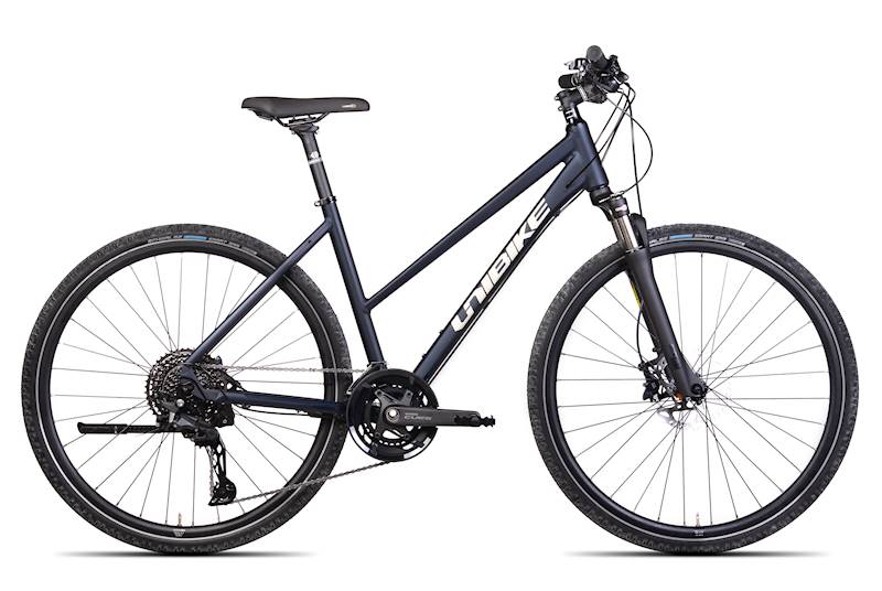 Rower Unibike Crossowy 28" Zethos LDS granatowy 19"