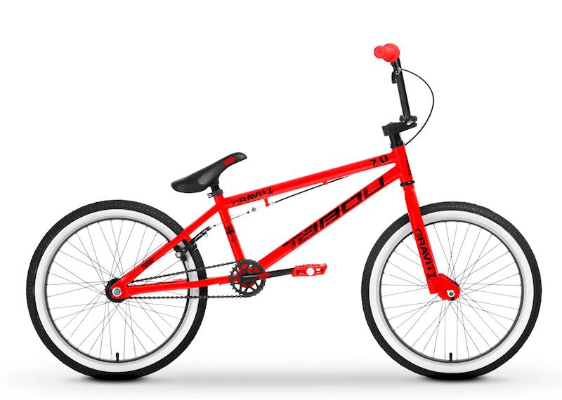 Rower Tabou BMX 20" Gravity 2.0 czerwony czarny 10"