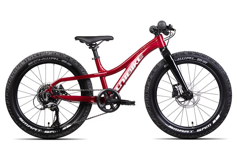 Rower Unibike Młodzieżowy 20" Dart czerwony 11"