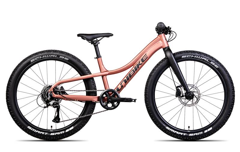 Rower Unibike Młodzieżowy 24" Rock koralowy 12"