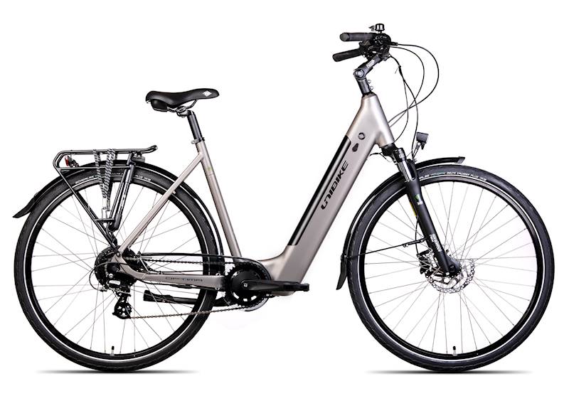 Rower Unibike E-Bike 28" Optima grafitowy 21"