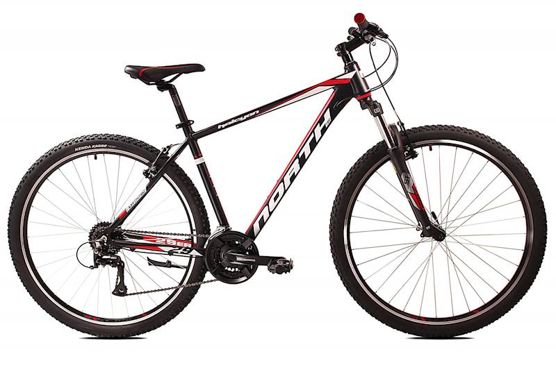 Rower Northtec MTB 29" Halcyon VB AC czarny czerwony 19"