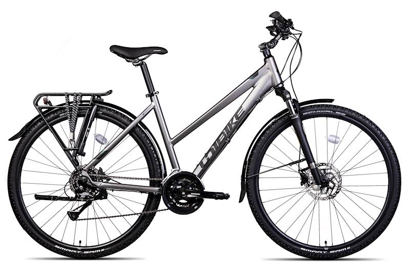 Rower Unibike Crossowy 28" Flash EQ LDS grafitowy 21"