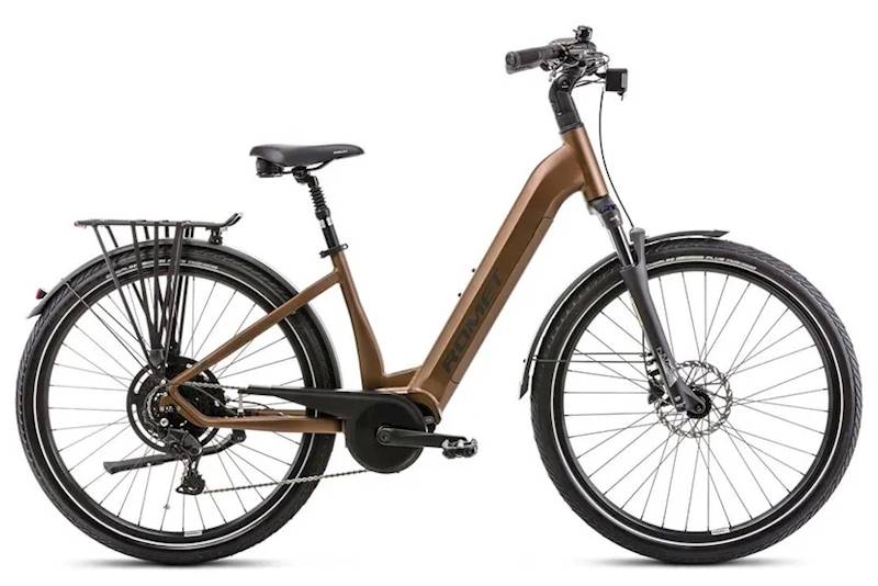 Rower Romet E-Bike 28" E-Modeco URB 2.0 brązowy czarny 19"