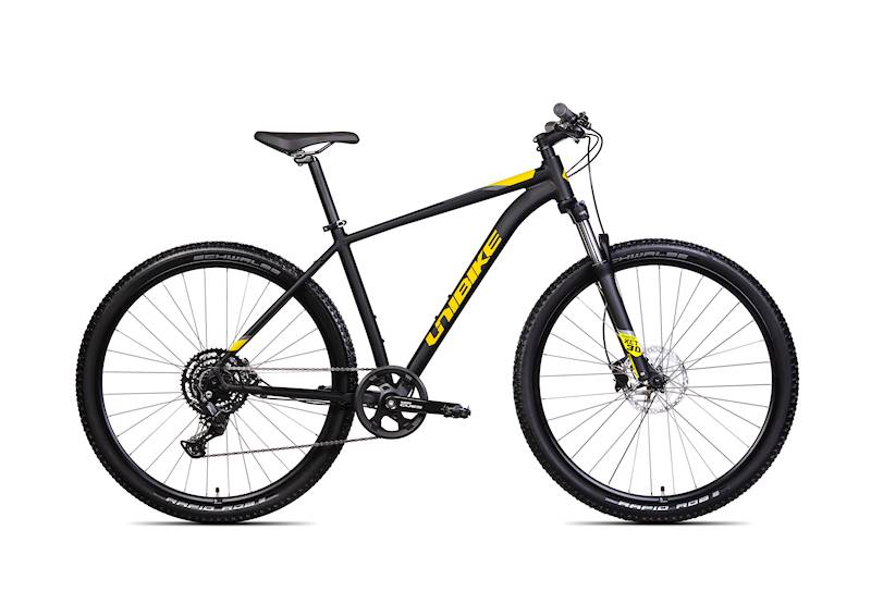 Rower Unibike MTB 29" Shadow czarny żółty 19"