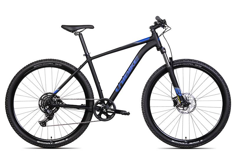 Rower Unibike MTB 29" Shadow czarny niebieski 17"