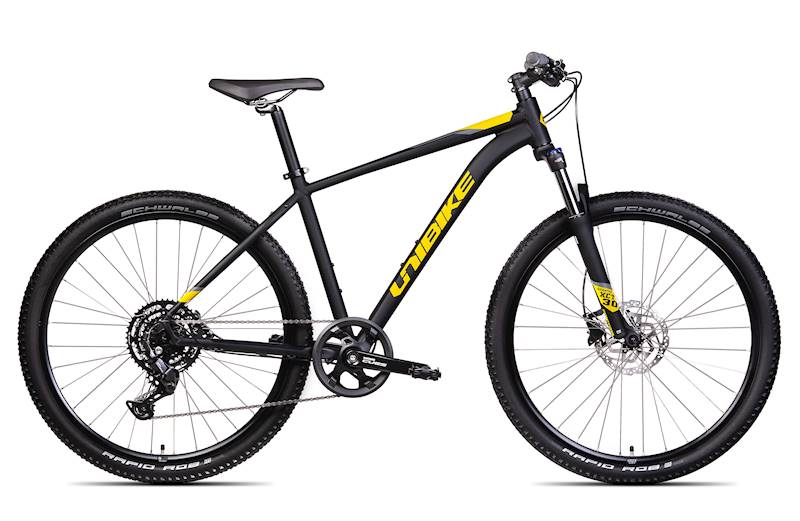 Rower Unibike MTB 27,5" Shadow czarny żółty 18"